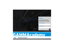 Tablet Screenshot of gammacademy.nl